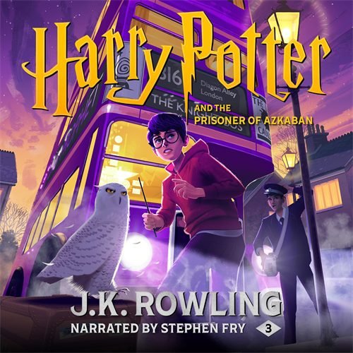 Cover image of the Harry Potter Prisoner of Azkaban audiobook narrated by Stephen Fry