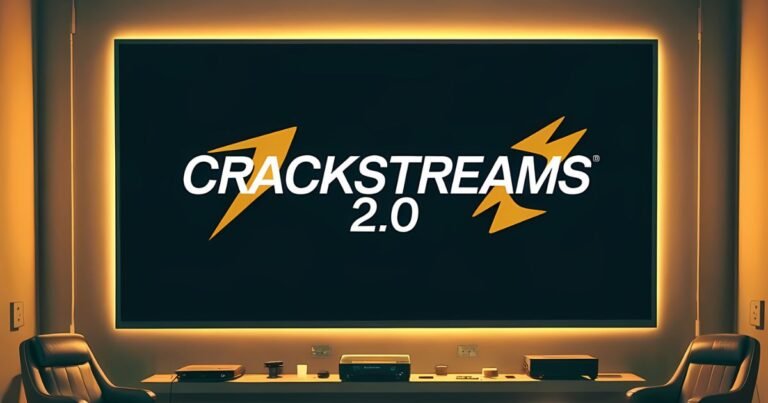 Screenshot of CrackStreams 2.0 live sports streaming interface