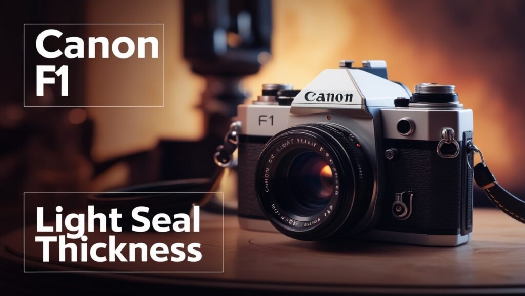 What Light Seal Thickness Works Best for Canon F1 Cameras? Pepperattack