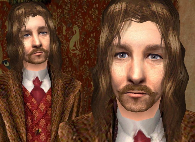 Sims 3 CC Sirius Black character customization and custom content options.