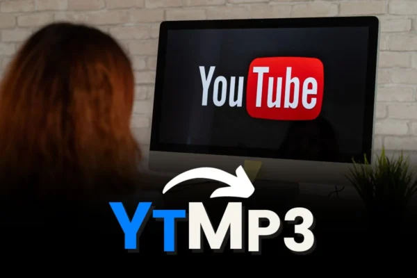 YTMP3 converter interface showing YouTube to MP3 conversion process.