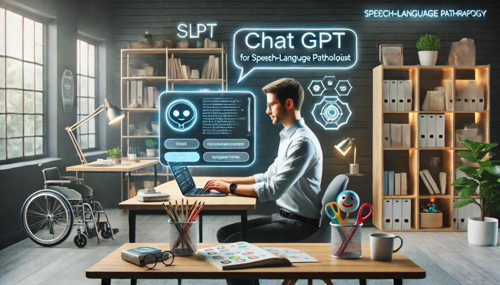 AI-powered Chat GPT for SLPs in therapy and communication support