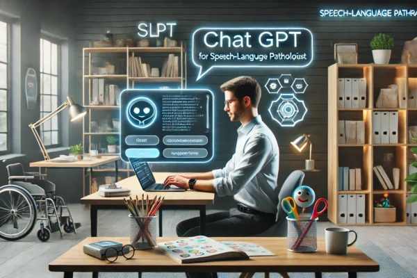 AI-powered Chat GPT for SLPs in therapy and communication support