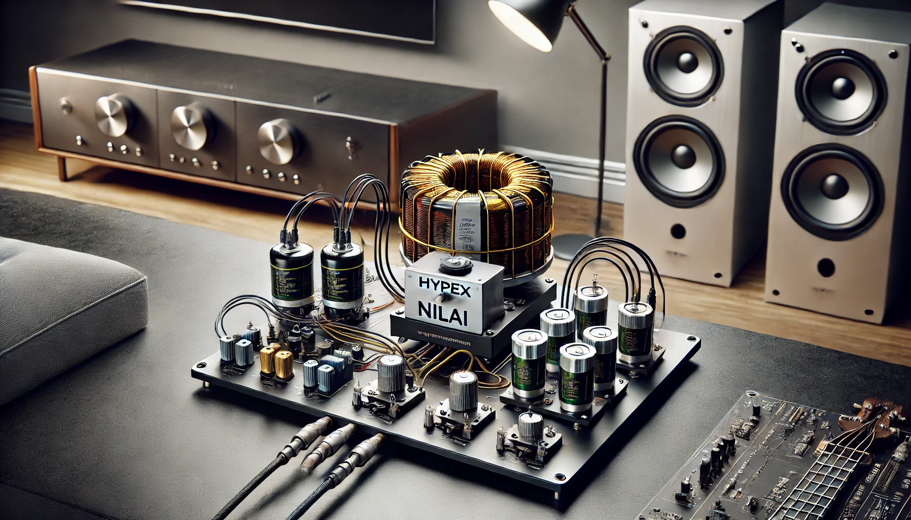 High-performance Hypex Nilai with torroidal transformer in an amplifier system